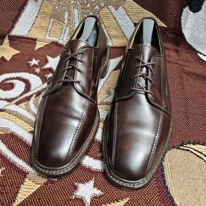 Allen Edmonds Hillcrest Men's Oxfords Dress Shoes Size 10.5 D Chocolate Brown